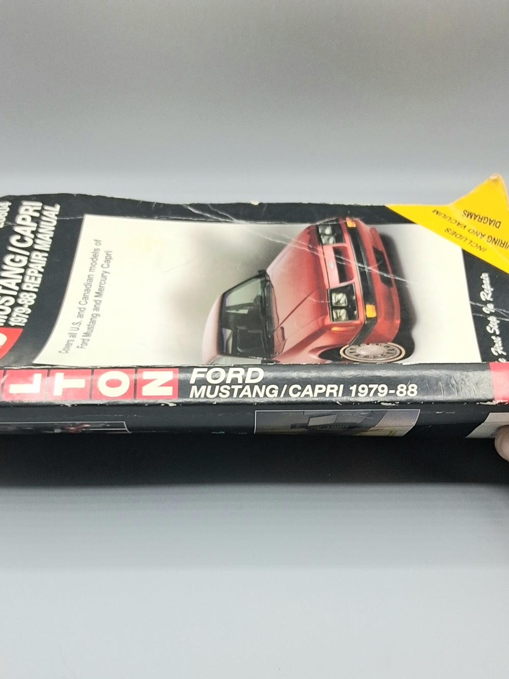 1979-88 Ford Mustang/Capri Repair Manual ChiltonCHILTON AUTOMOTIVE REPAIR MANUAL - Picture 5 of 11